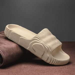 Шльопки Adilette бежеві