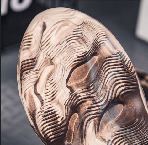 Шльопки Yeezy Foam Runner коричневі