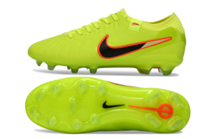 Футбольні бутси Tiempo Legend 10 FG, салатові (копи для футболу)