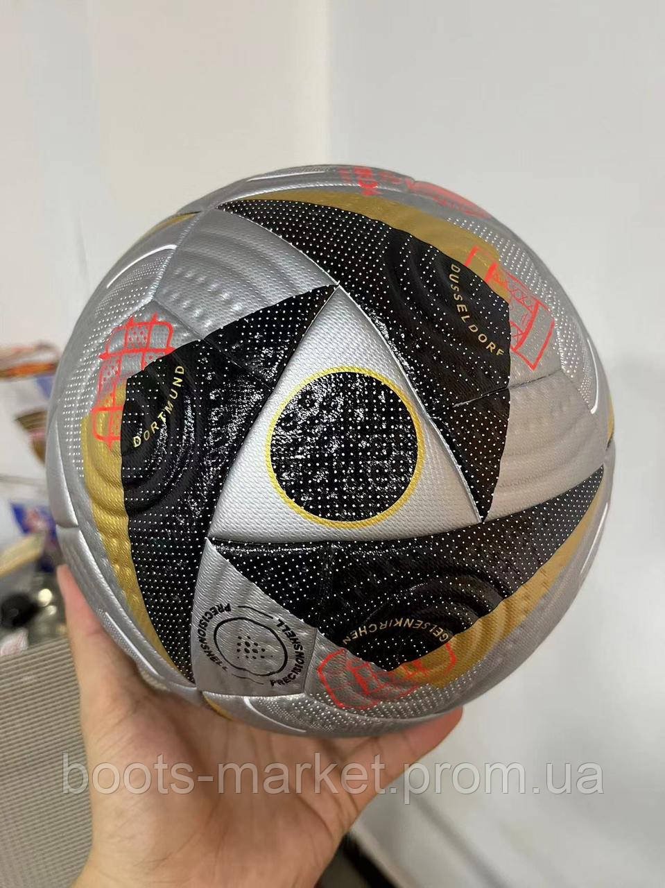 Футбольний м'яч EURO24 Fussballliebe Final OMB / футбольний м'яч євро 2024
