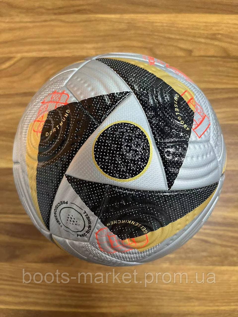 Футбольний м'яч EURO24 Fussballliebe Final OMB / футбольний м'яч євро 2024