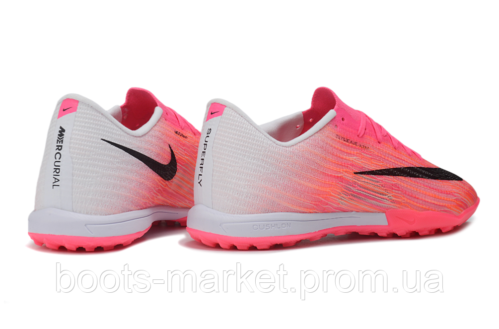 Футбольні сороконіжки Air Zoom Mercurial Vapor XV TF рожеві
