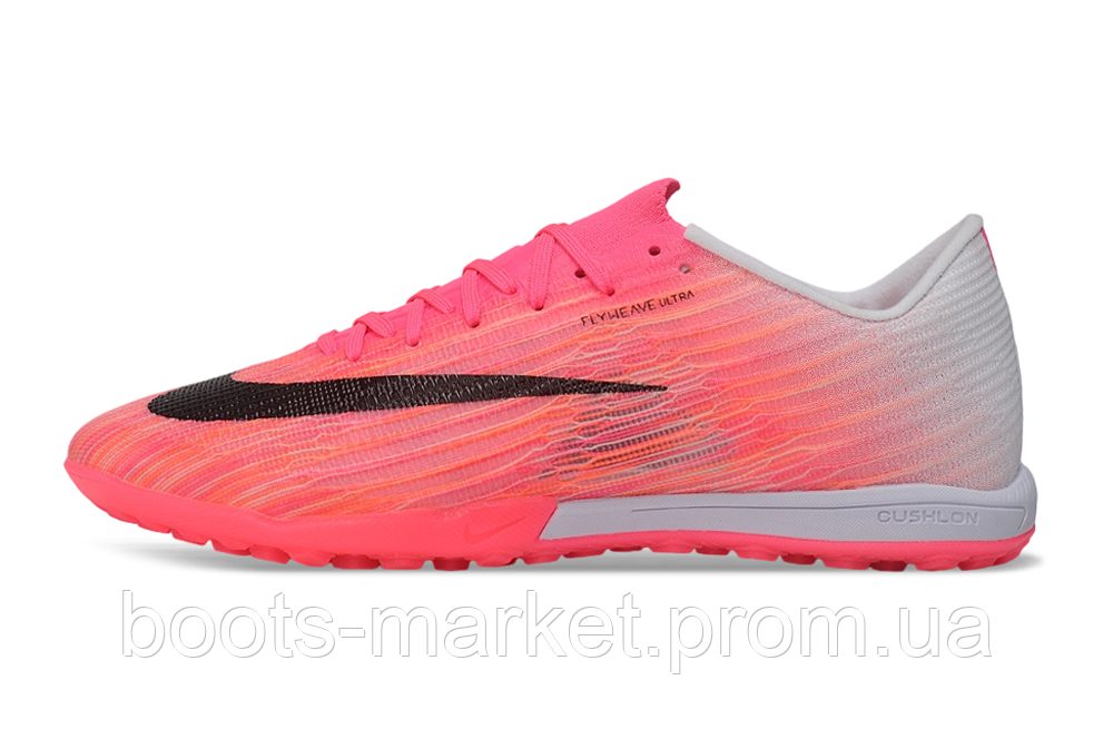 Футбольні сороконіжки Air Zoom Mercurial Vapor XV TF рожеві