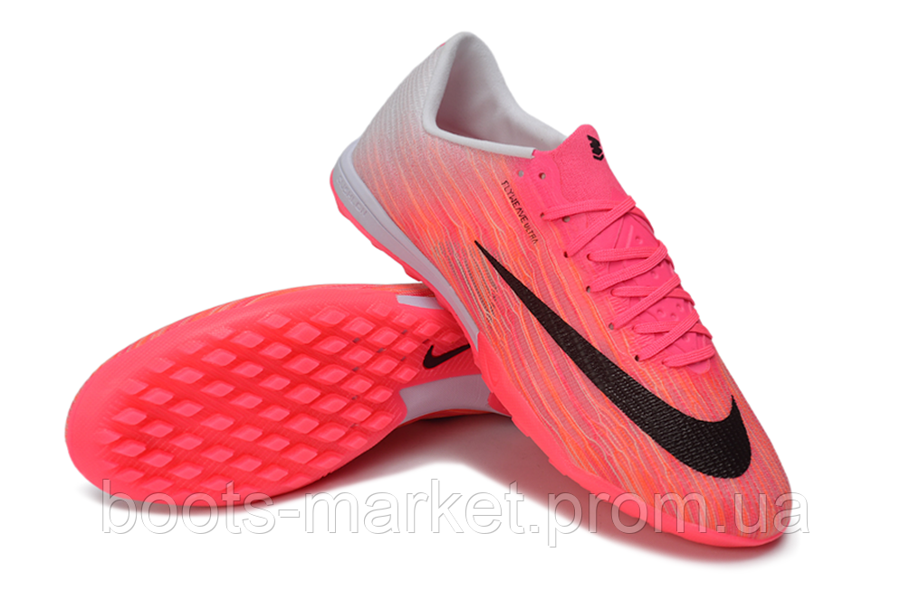Футбольні сороконіжки Air Zoom Mercurial Vapor XV TF рожеві