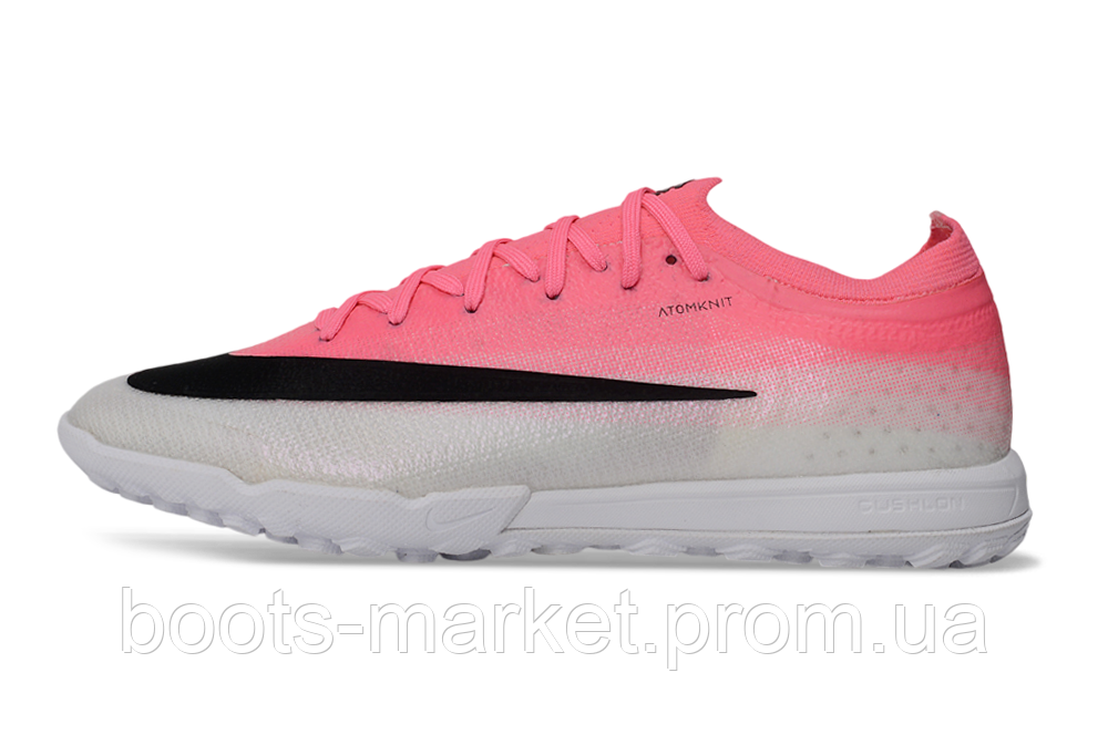 Футбольні сороконіжки Air Zoom Mercurial Vapor XV TF рожеві з білим