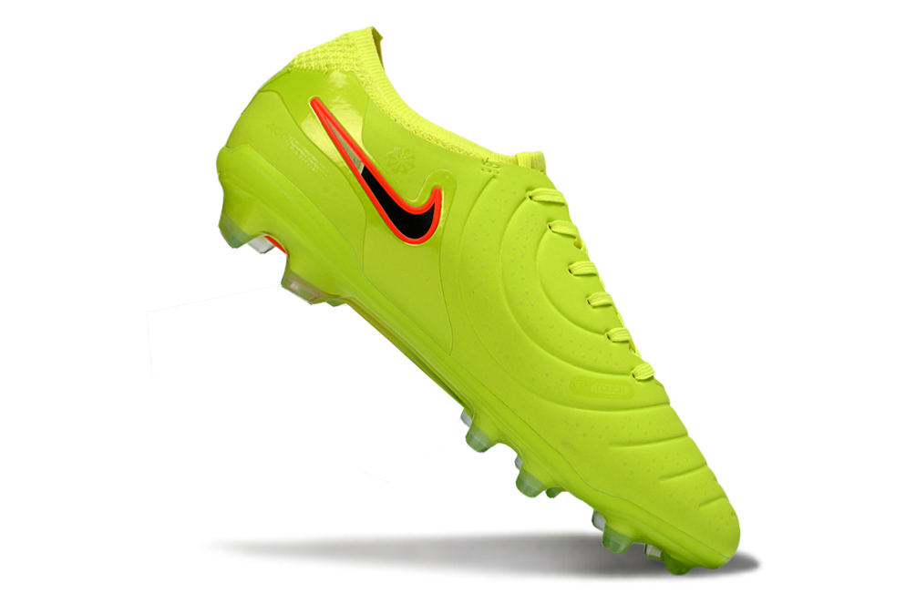 Футбольні бутси Tiempo Legend 10 FG, салатові (копи для футболу)